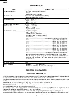 Preview for 6 page of Sharp R-420DK Service Manual