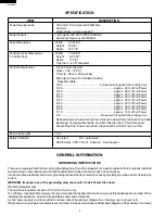 Preview for 6 page of Sharp R-420EK Service Manual