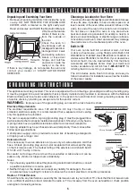 Preview for 5 page of Sharp R-420L Operation Manual