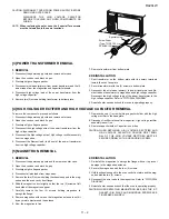 Preview for 27 page of Sharp R-420LK Service Manual