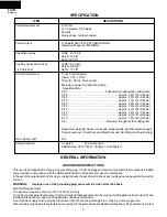 Preview for 6 page of Sharp R-426HK Service Manual