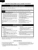 Preview for 30 page of Sharp R-426HK Service Manual