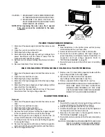 Preview for 31 page of Sharp R-426HK Service Manual