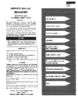 Preview for 3 page of Sharp R-430BD Service Manual