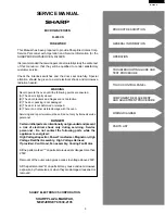 Preview for 5 page of Sharp R-430CS Service Manual