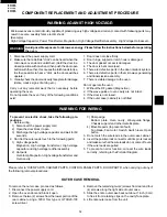 Preview for 34 page of Sharp R-430DK Service Manual