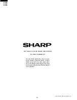 Preview for 54 page of Sharp R-430DK Service Manual