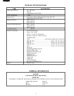 Preview for 4 page of Sharp R-450C Service Manual