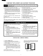 Preview for 6 page of Sharp R-490C Supplemental Service Manual