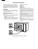 Preview for 8 page of Sharp R-490C Supplemental Service Manual