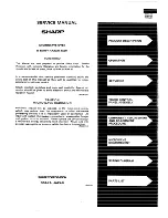 Preview for 3 page of Sharp R-4A10 Service Manual