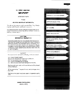 Preview for 2 page of Sharp R-4A55 Service Manual