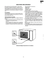 Preview for 35 page of Sharp R-4H55 Service Manual