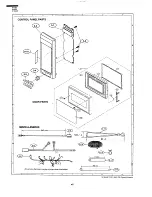 Preview for 48 page of Sharp R-4H55 Service Manual