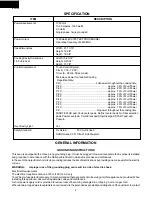 Preview for 6 page of Sharp R-4S1FH Service Manual