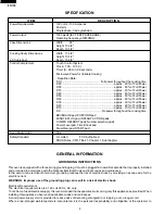 Preview for 6 page of Sharp R-501CK Service Manual