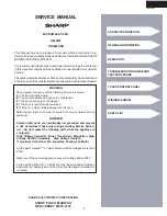 Preview for 5 page of Sharp R-509FW Supplemental Manual