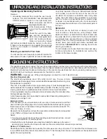 Preview for 5 page of Sharp R-510H Operation Manual