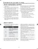 Preview for 8 page of Sharp R-510H Operation Manual