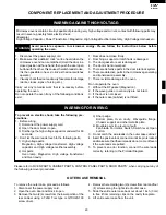 Preview for 31 page of Sharp R-519CK Service Manual