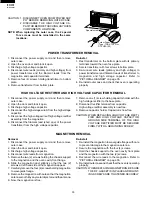 Preview for 32 page of Sharp R-519CK Service Manual