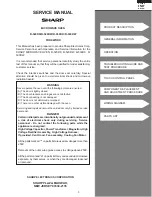 Preview for 5 page of Sharp R-520DK Service Manual