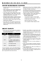 Preview for 8 page of Sharp R-520JK Operation Manual