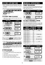 Preview for 11 page of Sharp R-520JK Operation Manual