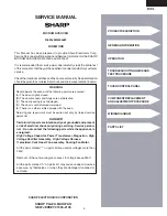 Preview for 5 page of Sharp R-520JK Service Manual