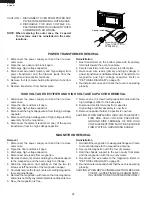 Preview for 30 page of Sharp R-540DK Service Manual