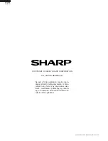 Preview for 44 page of Sharp R-540DK Service Manual