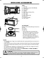 Preview for 4 page of Sharp R-555 Operation Manual With Cookbook