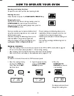 Preview for 11 page of Sharp R-555 Operation Manual With Cookbook