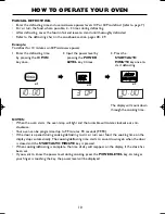 Preview for 12 page of Sharp R-555 Operation Manual With Cookbook