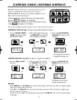 Preview for 13 page of Sharp R-555 Operation Manual With Cookbook