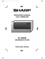 Preview for 1 page of Sharp R-556D Operation Manual With Cookbook