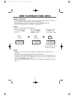 Preview for 12 page of Sharp R-556D Operation Manual With Cookbook