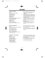 Preview for 41 page of Sharp R-556D Operation Manual With Cookbook