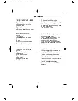 Preview for 43 page of Sharp R-556D Operation Manual With Cookbook