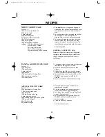 Preview for 47 page of Sharp R-556D Operation Manual With Cookbook