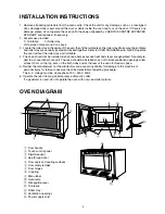 Preview for 6 page of Sharp R-580D User Manual