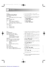 Preview for 22 page of Sharp R-605N Operation Manual With Cookbook