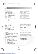 Preview for 36 page of Sharp R-605N Operation Manual With Cookbook