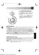 Preview for 43 page of Sharp R-605N Operation Manual With Cookbook