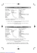 Preview for 78 page of Sharp R-605N Operation Manual With Cookbook