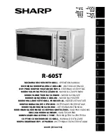 Sharp R-60ST Operation Manual preview