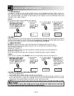 Preview for 76 page of Sharp R-60ST Operation Manual