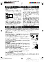 Preview for 5 page of Sharp R-610D Operation Manual