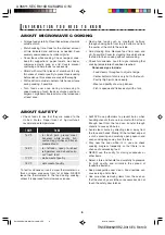 Preview for 8 page of Sharp R-610D Operation Manual