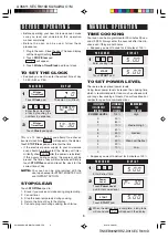 Preview for 11 page of Sharp R-610D Operation Manual